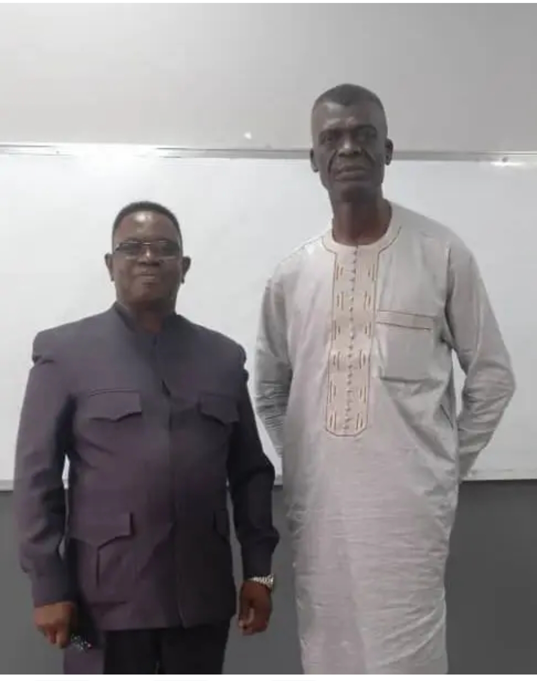 Entretien entre le Président du Conseil National de l'ONIA-RDC et le doyen de la Faculté des Sciences Agronomiques de l'UP